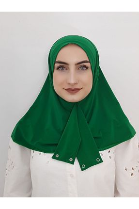 شال سبز زنانه پنبه پلی استر erasra class - کد 303488356