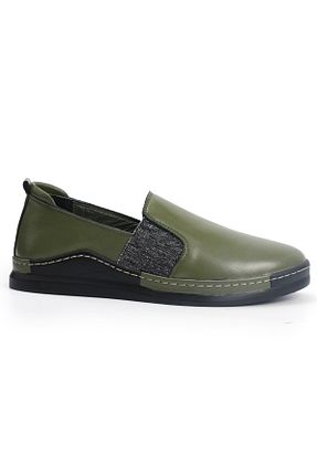کفش کژوال سبز زنانه چرم خالص OZ DOROTHY - کد 303771168