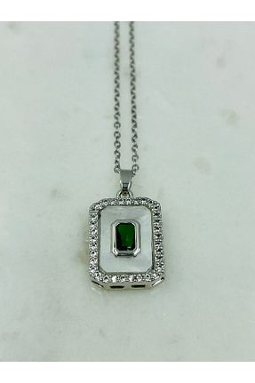 گردنبند استیل ( فولاد ) زنانه استیل (فولاد) Green Orange - کد 272759067