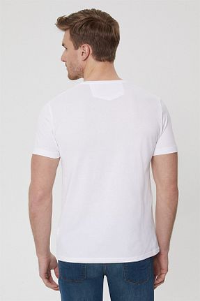 تیشرت سفید مردانه رگولار Lee Cooper - کد 304921413
