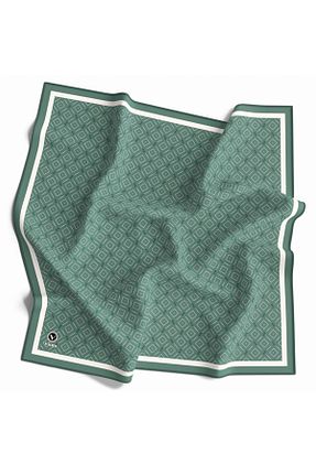 روسری سبز 90 x 90 VİOLLA - کد 304922806
