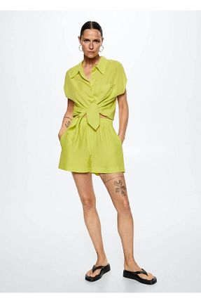 شلوارک و برمودا رنگی زنانه Relaxed MANGO - کد 289079961