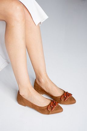بابت قهوه ای زنانه چرم مصنوعی Surpie Shoes - کد 209992912