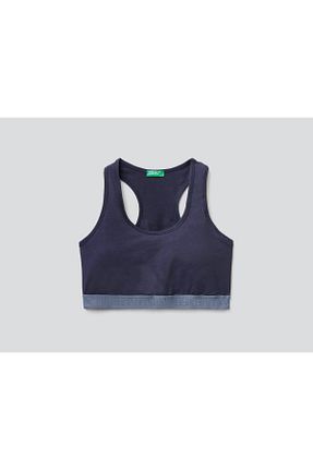 تیشرت سرمه ای زنانه رگولار United Colors of Benetton - کد 305031256