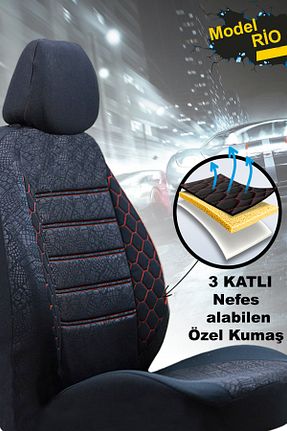 روکش صندلی خودرو قرمز KETHLİNE - کد 305375885