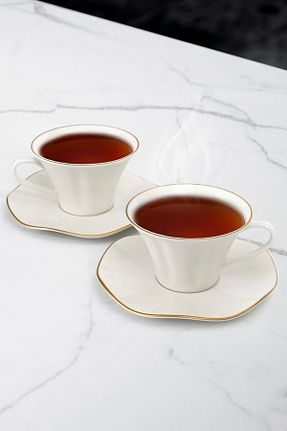 فنجان چای سفید پرسلن Güral Porselen - کد 305664789