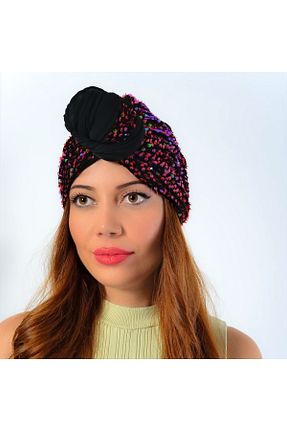 روسری مشکی پلی استر Luxavian - کد 304334810
