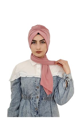 شال صورتی زنانه پلی استر erasra class - کد 303488490