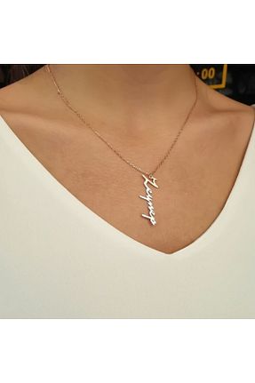 گردنبند نقره زنانه 925 عیار Gökdeniz 925 - کد 304912006