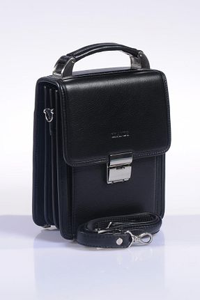 کیف دستی مشکی مردانه سایز متوسط Grande - کد 41309408