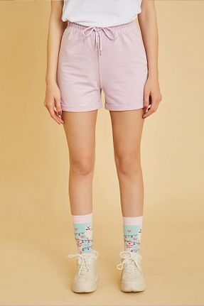 شلوارک و برمودا بنفش زنانه City Short kagito - کد 305295475