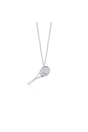 گردنبند نقره سفید زنانه 925 عیار SHINE LINE - کد 43325819