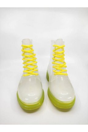 بوت / نیم بوت زرد زنانه پاشنه تخت Frida Shoes - کد 51881441