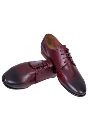 کفش کلاسیک زرشکی مردانه پاشنه کوتاه (1 - 4 سانتی متر) BLU - کد 49775747