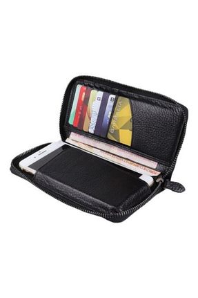 کیف پول مشکی زنانه ابعاد بزرگ Garbalia - کد 54992623