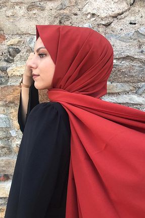 شال نارنجی زنانه Medine İpeği Nilbutik - کد 304653059
