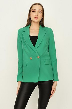 کت سبز زنانه Blazer Select Moda - کد 305373944