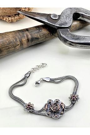 دستبند نقره زنانه 925 عیار Doğan Silver - کد 305433671