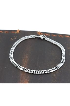 دستبند جواهر سفید زنانه استیل (فولاد) PİGADO - کد 305810931