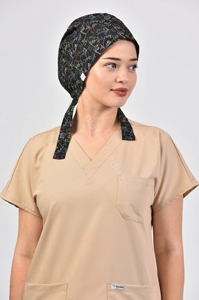 کلاه شنای حجاب مشکی زنانه Owlet Medikal - کد 306057561
