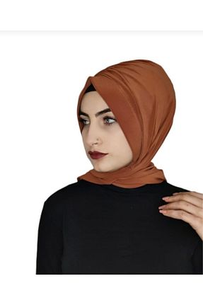 روسری نارنجی پنبه ای Genel Markalar - کد 355906334