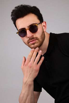 عینک آفتابی طلائی زنانه UV400 PETİTO - کد 306828977