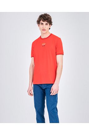 تیشرت سایز بزرگ نارنجی مردانه سایز بزرگ Paul&Shark - کد 306907333