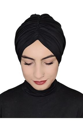 کلاه شنای حجاب مشکی زنانه erasra class - کد 303485307