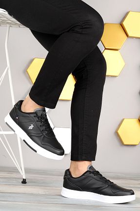 کفش اسنیکر مشکی مردانه بند دار U.S. Polo Assn. - کد 306892870