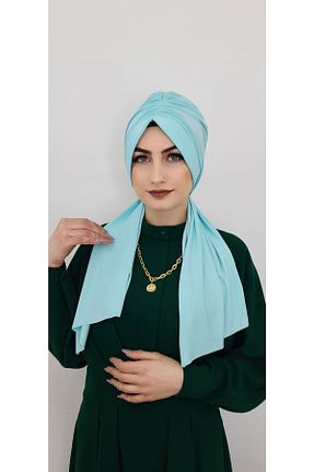 شال سبز زنانه پلی استر erasra class - کد 303488501