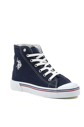 کفش اسنیکر سرمه ای مردانه بند دار U.S. Polo Assn. - کد 307685618