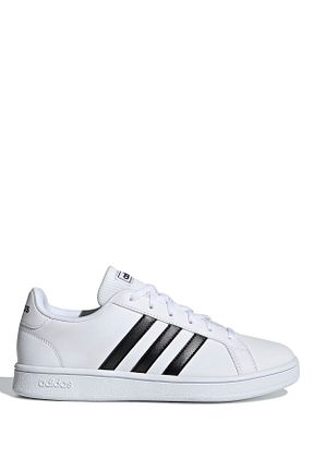 کفش اسنیکر سفید زنانه بند دار adidas - کد 307322420