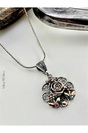 گردنبند نقره زنانه 925 عیار Doğan Silver - کد 305305085