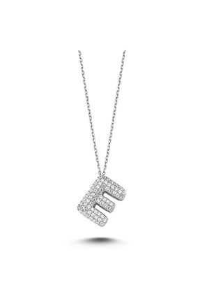گردنبند نقره خاکی زنانه 925 عیار Genel Markalar - کد 164506285
