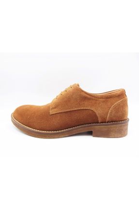کفش کلاسیک قهوه ای مردانه جیر کد 194935860