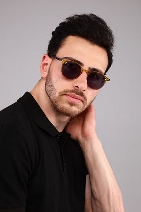 عینک آفتابی طلائی زنانه UV400 PETİTO - کد 306828977