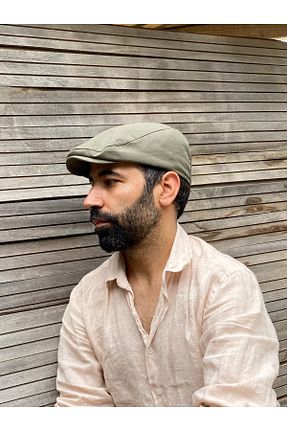 کلاه خاکی زنانه مخلوط کتان Zake Mxamade - کد 306873326