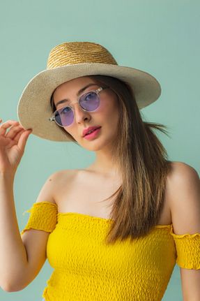عینک آفتابی بنفش زنانه UV400 Focus On - کد 256815865