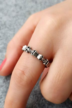 انگشتر جواهر زنانه روکش نقره کد 307169055