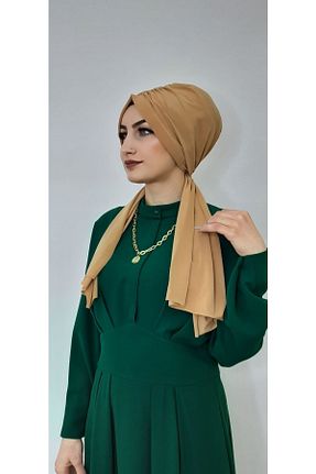 شال قهوه ای زنانه پلی استر کد 307491530