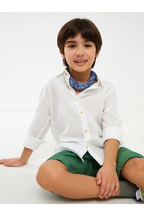 شلوارک و برمودا سبز بچه گانه رگولار LC Waikiki - کد 693209893