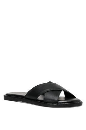 دمپائی مشکی زنانه پاشنه تخت Nine West - کد 307812030