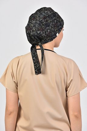 کلاه شنای حجاب مشکی زنانه Owlet Medikal - کد 306057561