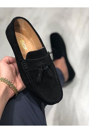 کفش لوفر مشکی مردانه چرم خالص Zegeshoes - کد 119043565