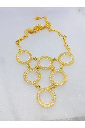 گردنبند طلا زرد زنانه 22 عیار Çelikoğlu Kuyumculuk - کد 306521782