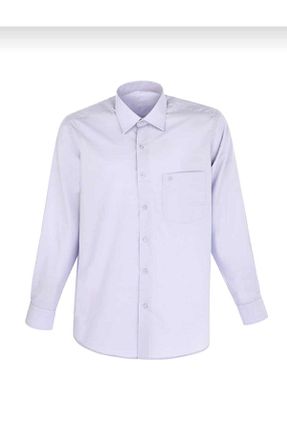 پیراهن سفید مردانه گشاد Tempee - کد 306592223