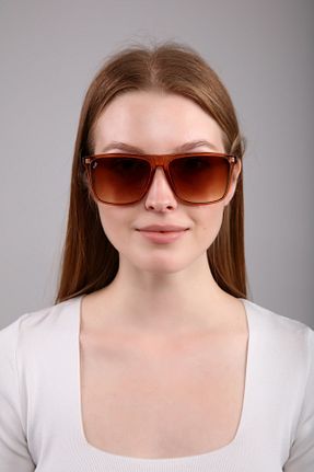 عینک آفتابی بژ زنانه UV400 PETİTO - کد 306912799