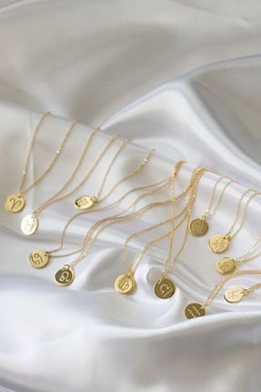 گردنبند نقره طلائی زنانه 925 عیار N!da Jewelry - کد 306878827