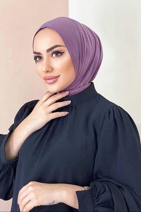 کلاه شنای حجاب بنفش زنانه erasra class - کد 308104629