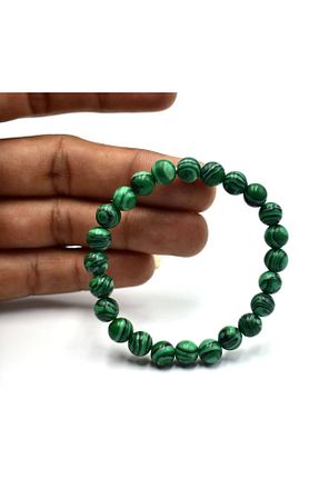 دستبند جواهر سبز زنانه سنگ طبیعی Padore Accessory - کد 308199398